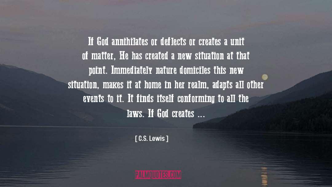 Conforming quotes by C.S. Lewis