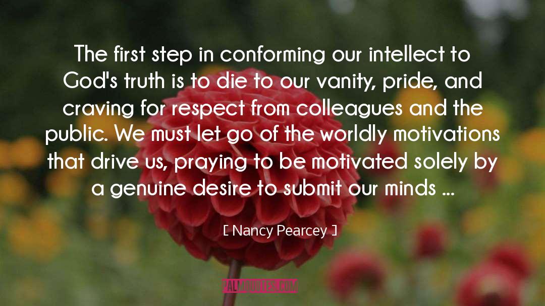 Conforming quotes by Nancy Pearcey
