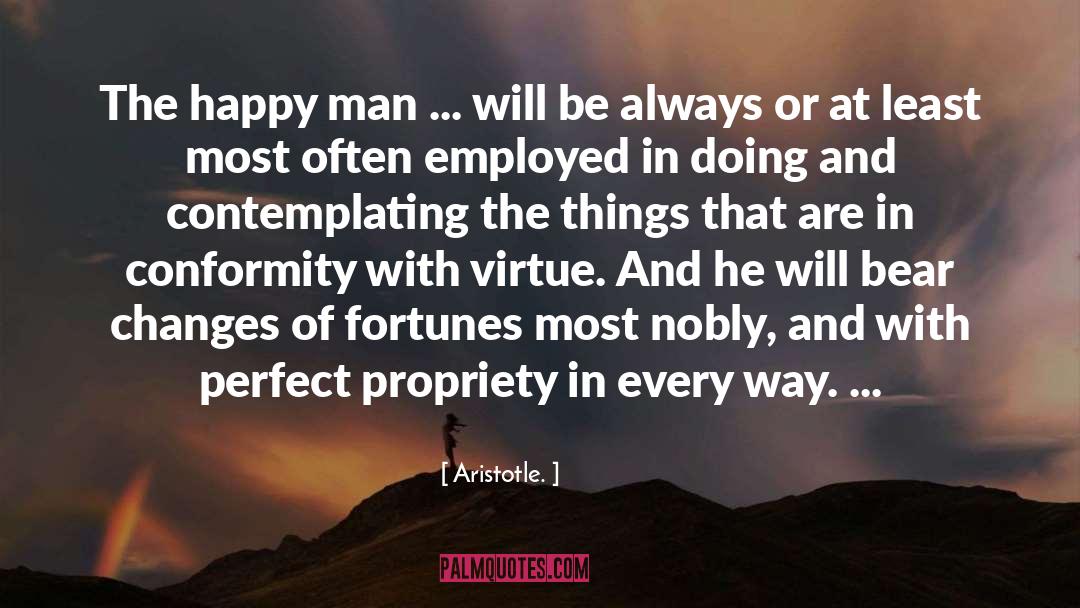 Conformity quotes by Aristotle.