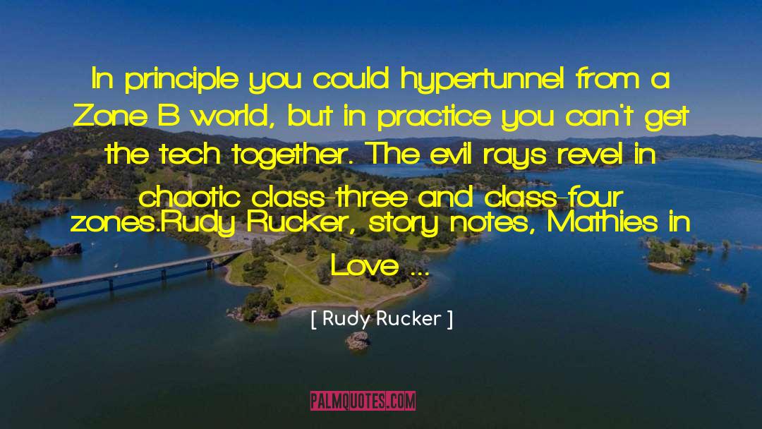 Confort Zone quotes by Rudy Rucker
