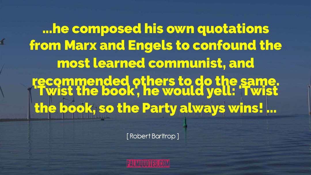 Confound quotes by Robert Barltrop