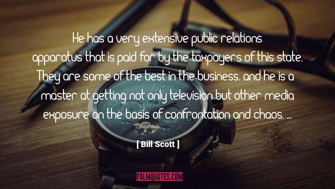 Confrontation quotes by Bill Scott