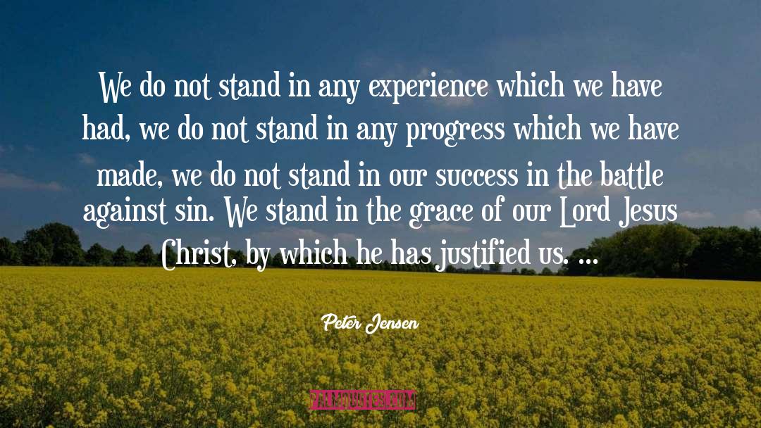 Confronted By Grace quotes by Peter Jensen