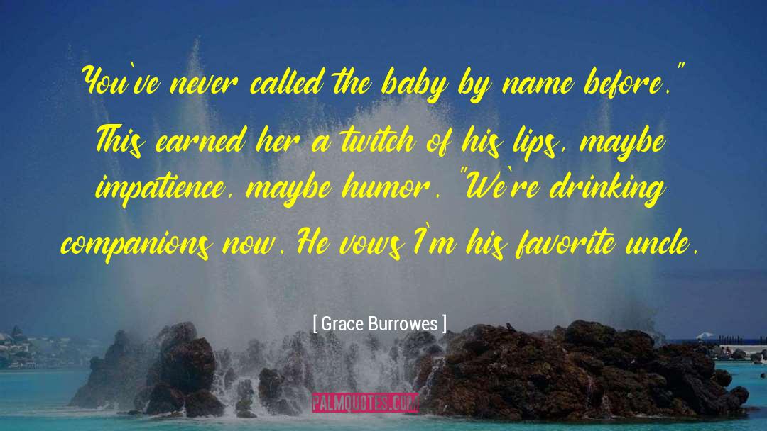 Confronted By Grace quotes by Grace Burrowes