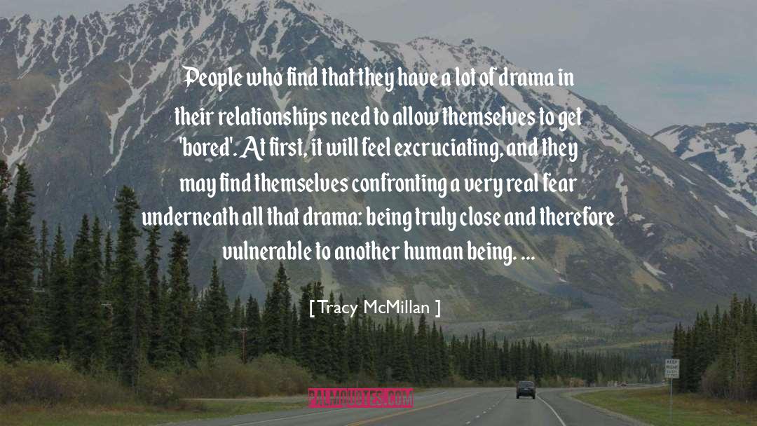 Confronting quotes by Tracy McMillan