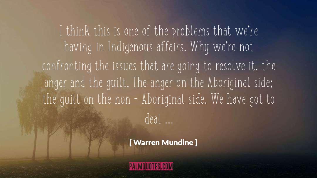Confronting quotes by Warren Mundine