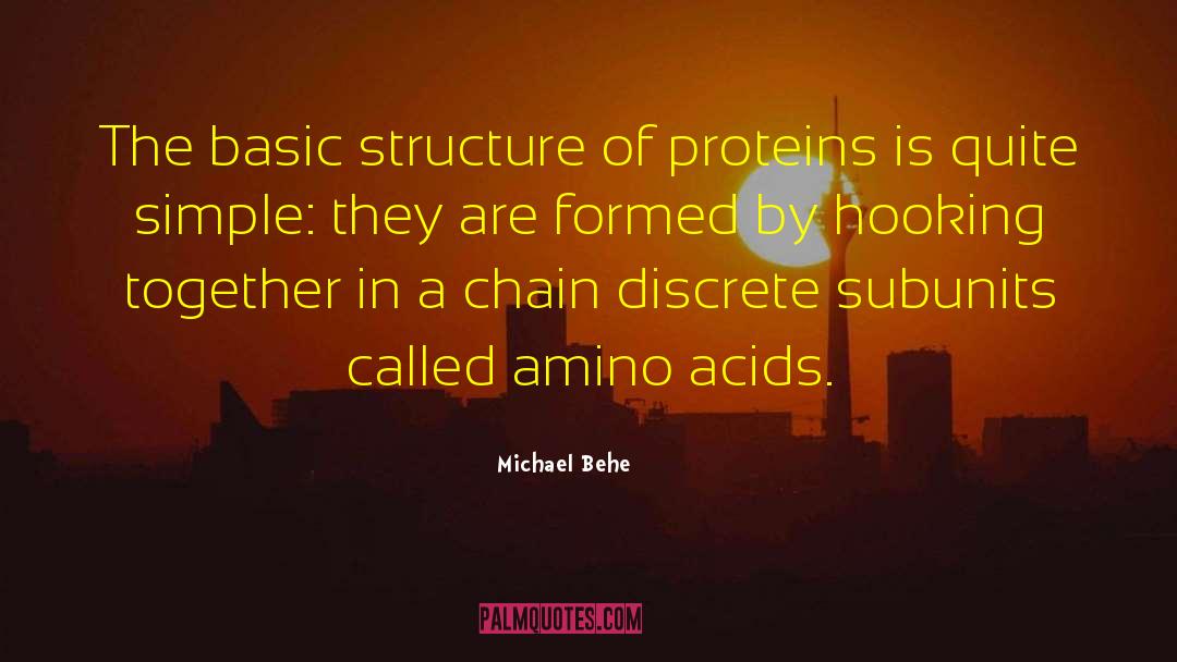 Confucian Structure quotes by Michael Behe