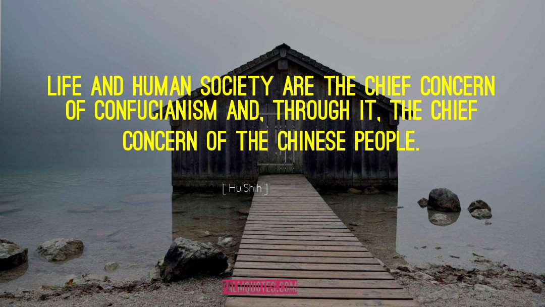 Confucianism quotes by Hu Shih