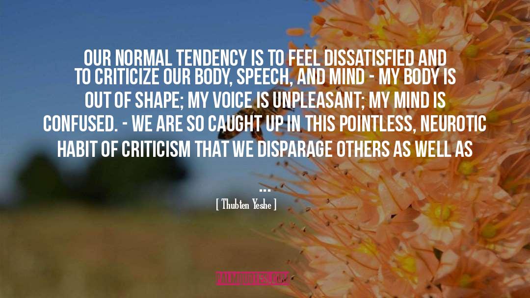 Confused quotes by Thubten Yeshe