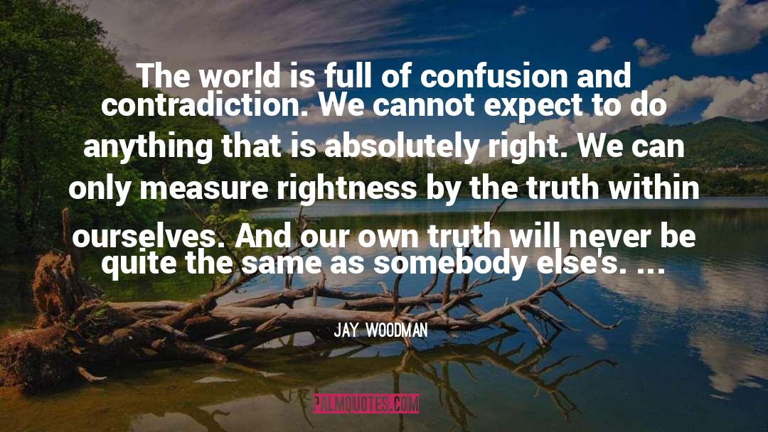 Confused World quotes by Jay Woodman