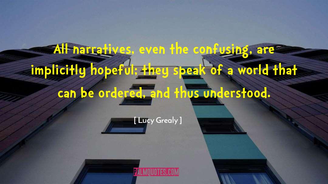 Confusing quotes by Lucy Grealy