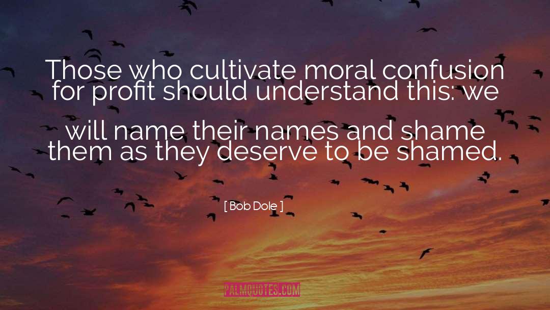 Confusion And Attitude quotes by Bob Dole