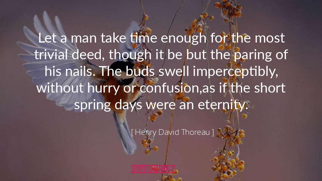 Confusion quotes by Henry David Thoreau