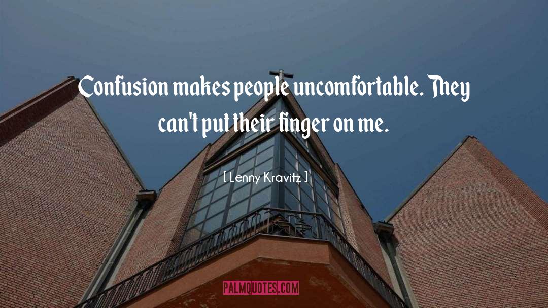 Confusion quotes by Lenny Kravitz