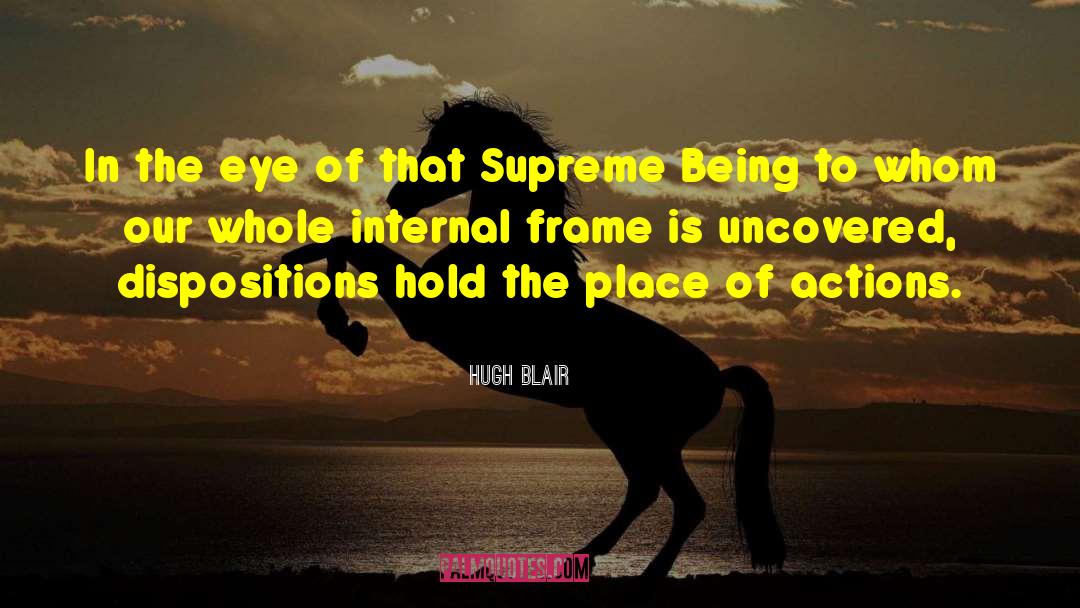 Confusion Reigns Supreme quotes by Hugh Blair