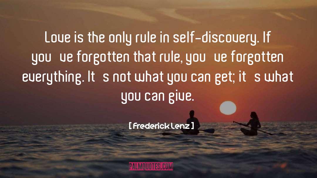 Confusion Self Discovery quotes by Frederick Lenz