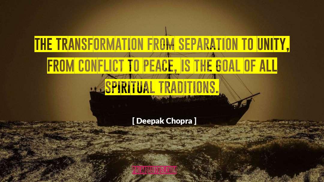 Congenial Spiritual quotes by Deepak Chopra