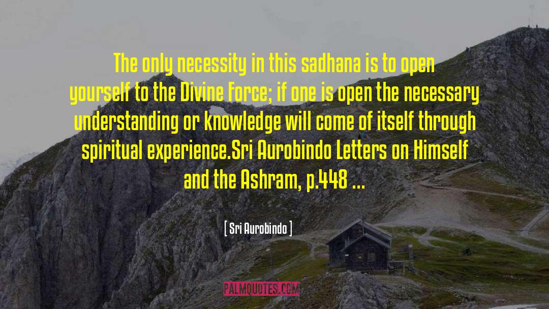 Congenial Spiritual quotes by Sri Aurobindo