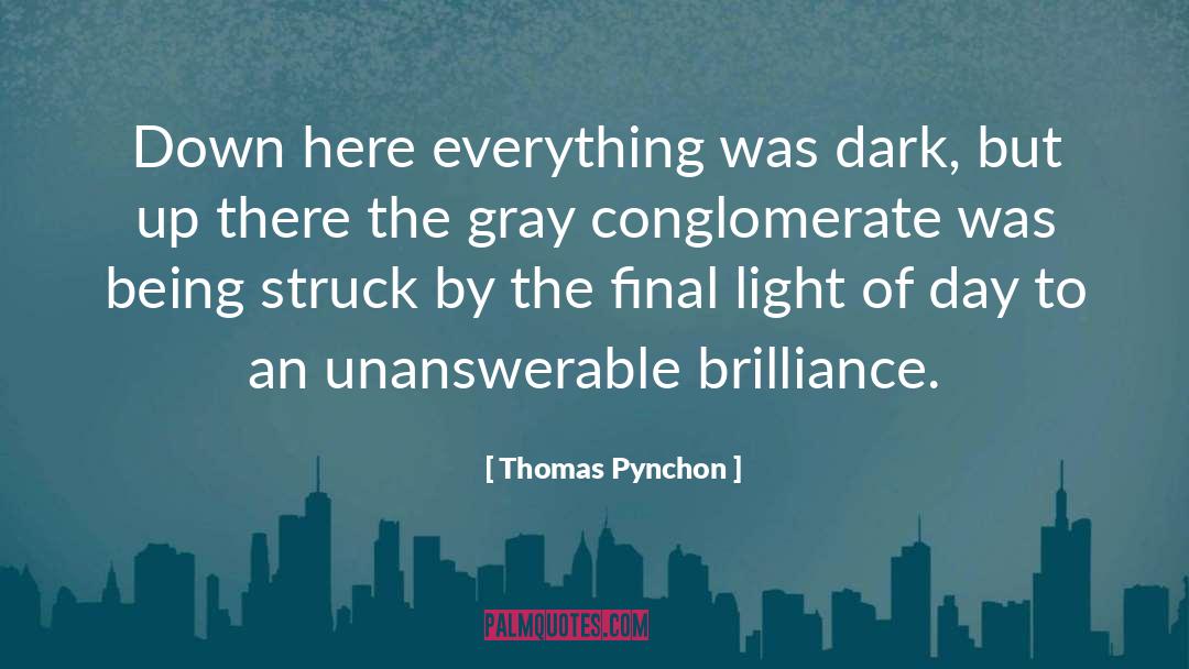 Conglomerate Merger quotes by Thomas Pynchon