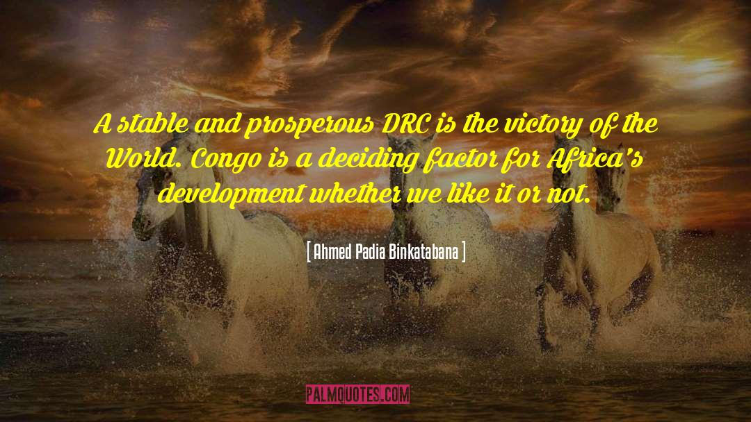 Congo quotes by Ahmed Padia Binkatabana
