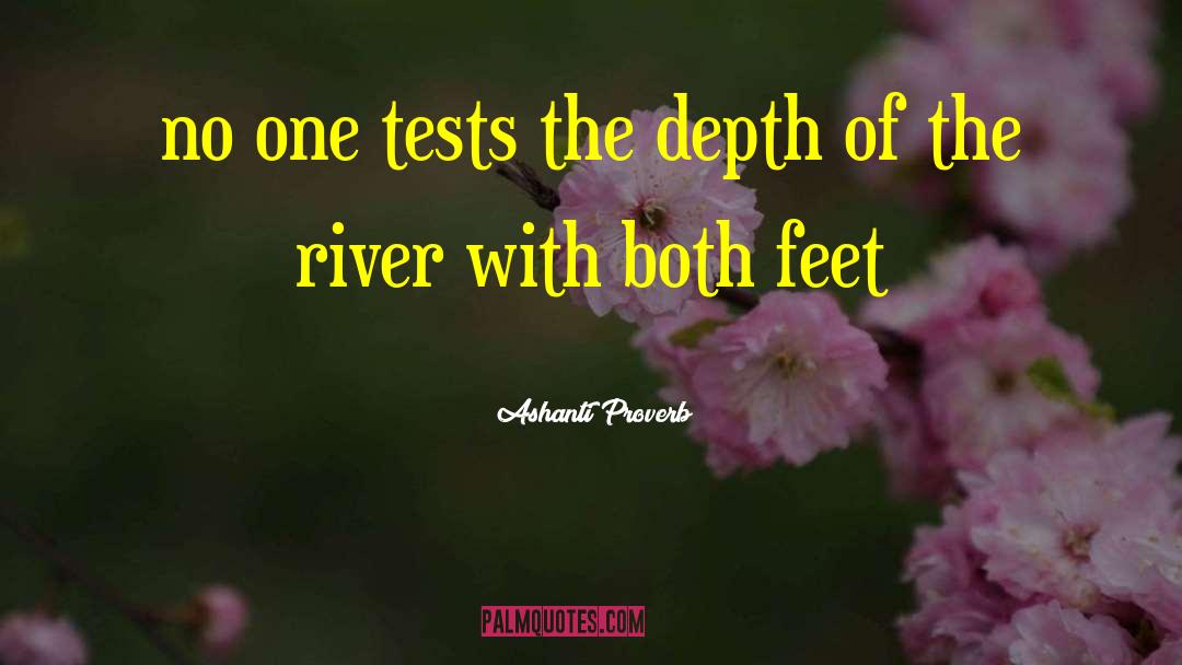 Congolese River quotes by Ashanti Proverb