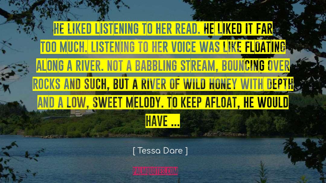 Congolese River quotes by Tessa Dare