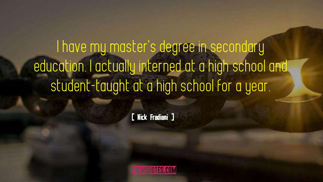 Congratulations Master Degree quotes by Nick Fradiani