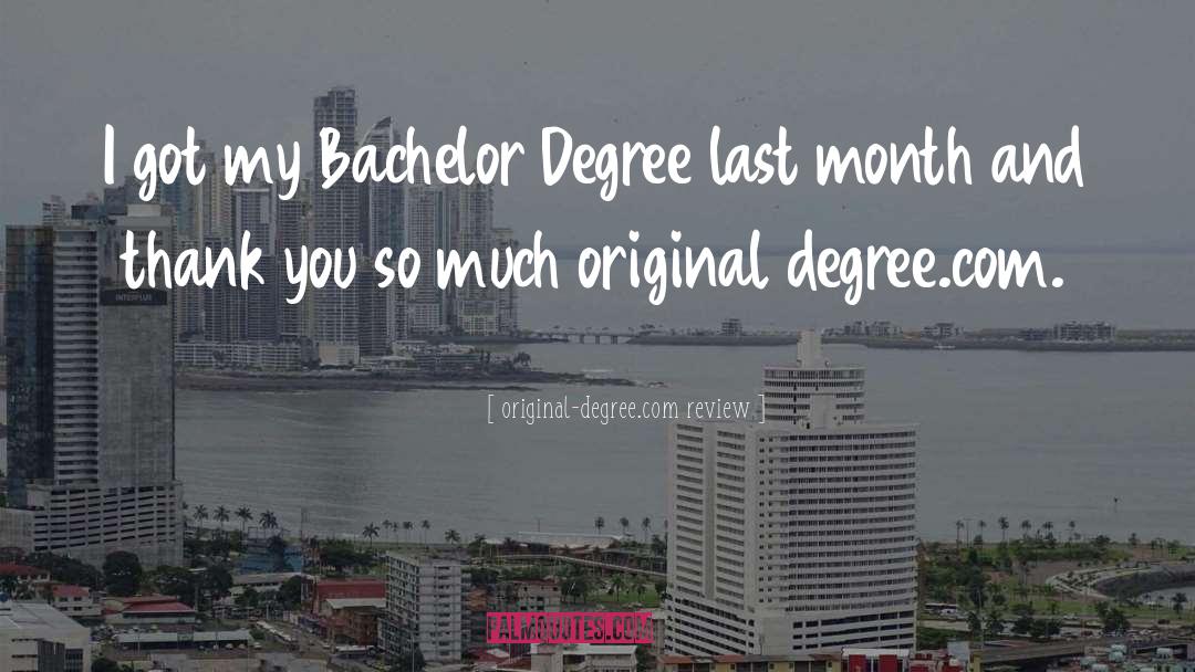 Congratulations Master Degree quotes by Original-degree.com Review