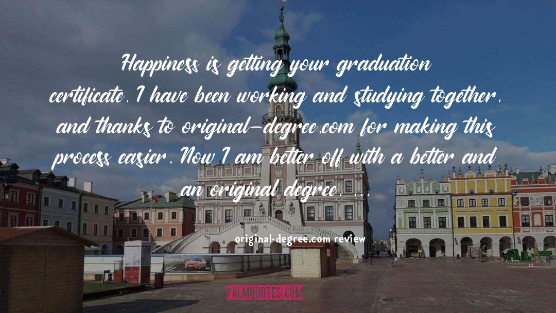 Congratulations Master Degree quotes by Original-degree.com Review