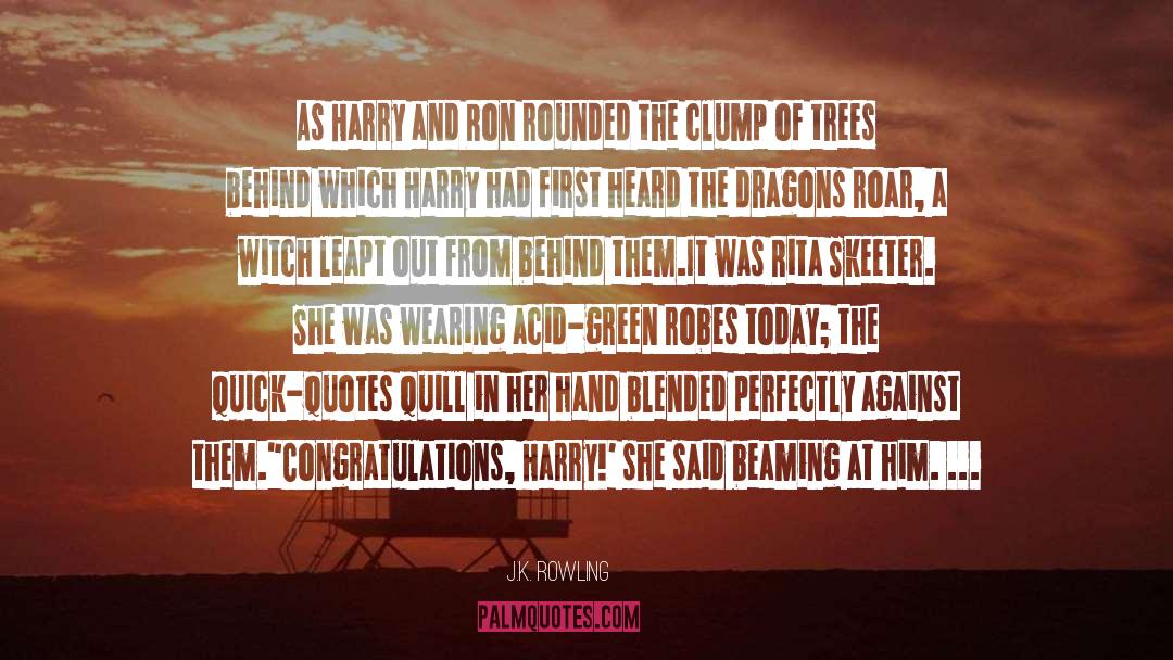 Congratulations quotes by J.K. Rowling