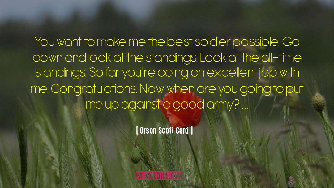 Congratulations You Lost Me quotes by Orson Scott Card