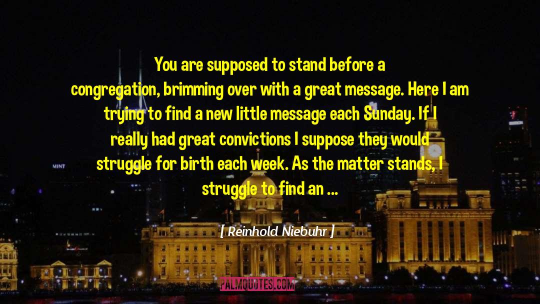 Congregation quotes by Reinhold Niebuhr