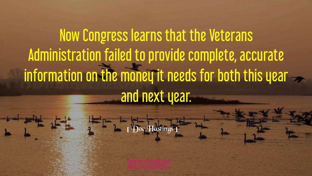 Congress And The President quotes by Doc Hastings
