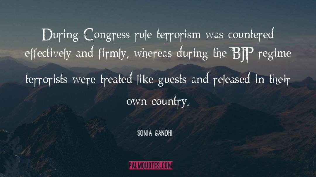 Congress And The President quotes by Sonia Gandhi