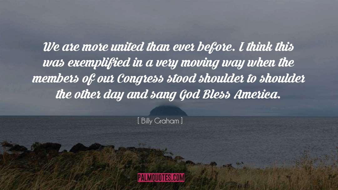 Congress quotes by Billy Graham
