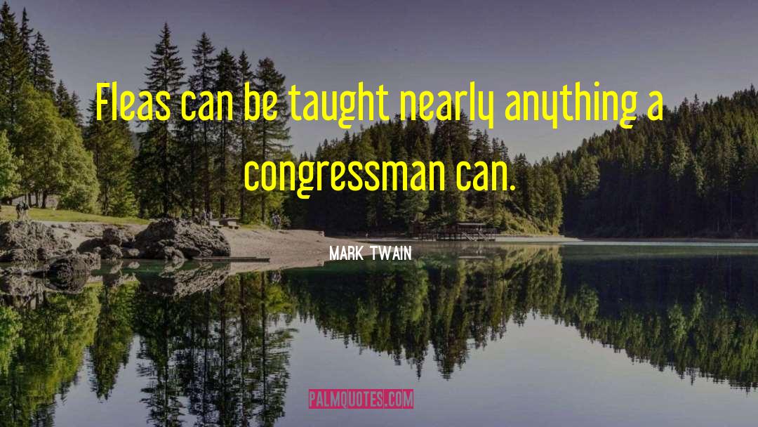 Congressman quotes by Mark Twain