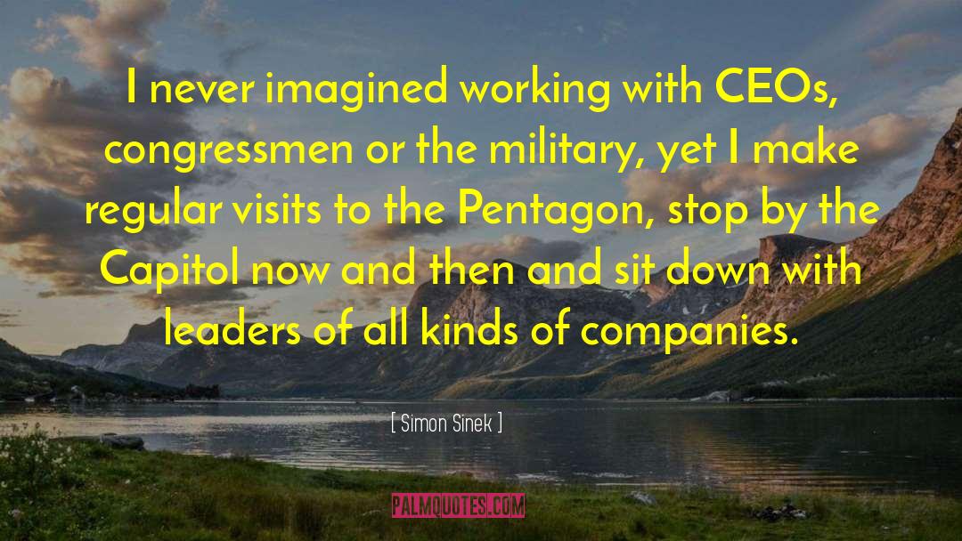 Congressman quotes by Simon Sinek