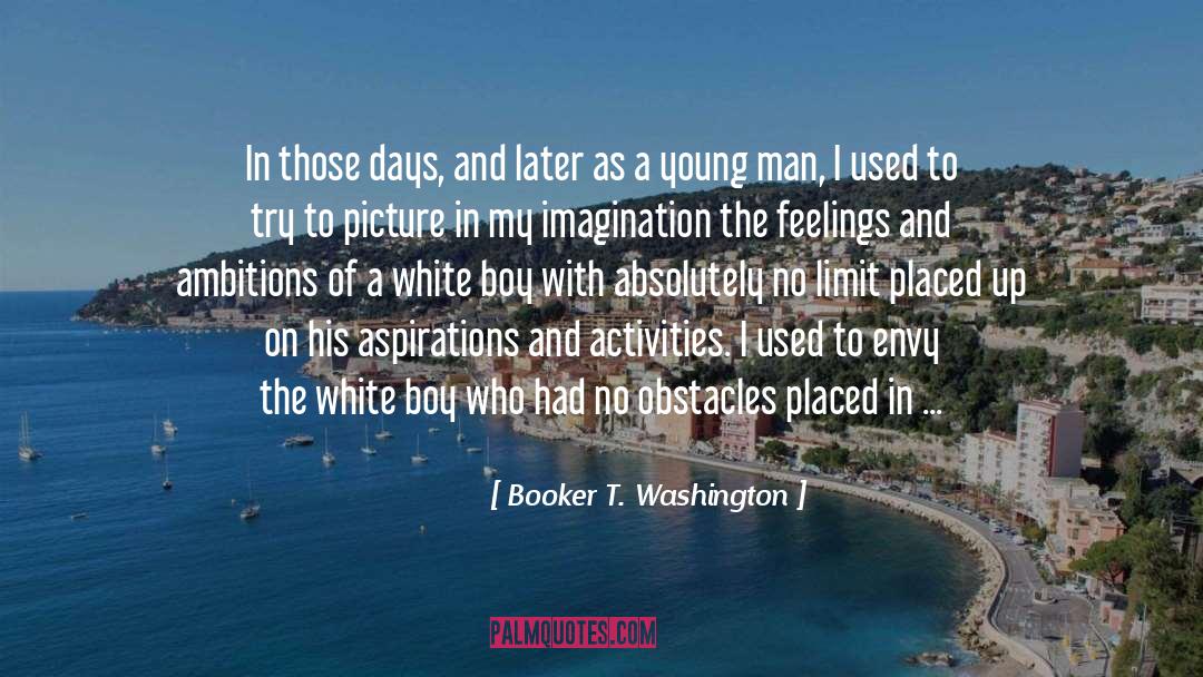 Congressman quotes by Booker T. Washington