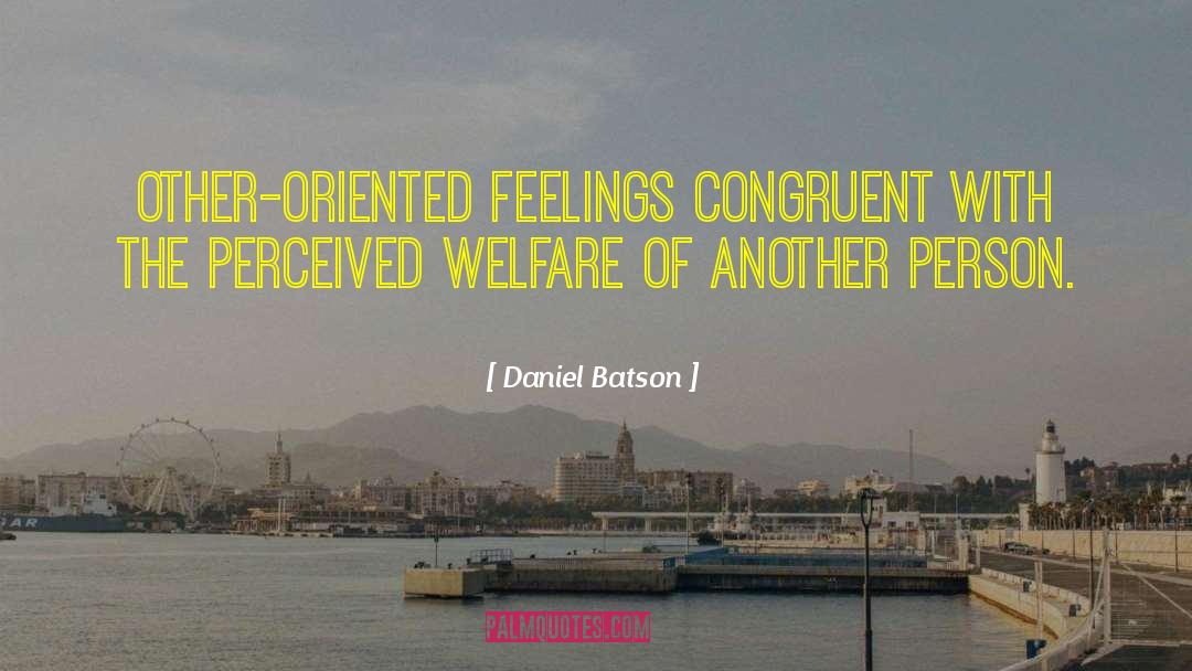 Congruent quotes by Daniel Batson