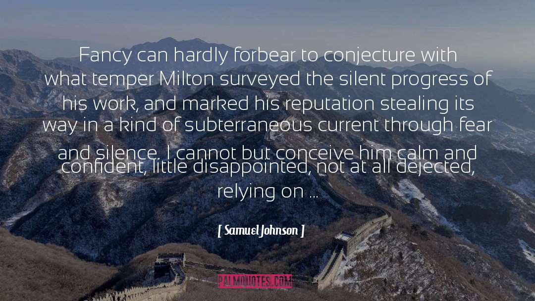 Conjecture quotes by Samuel Johnson