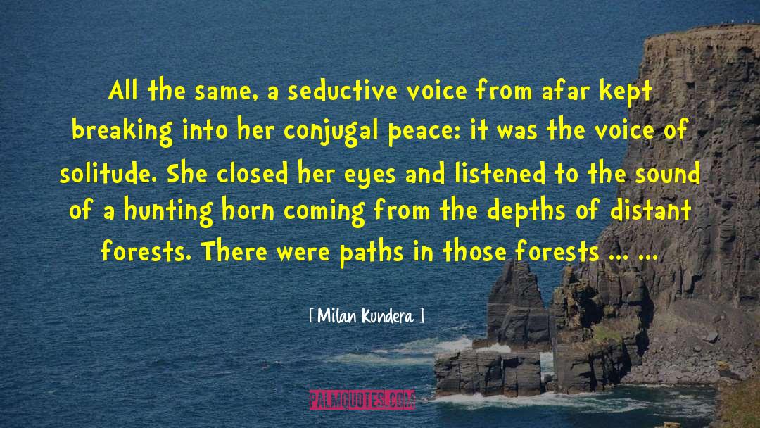 Conjugal quotes by Milan Kundera