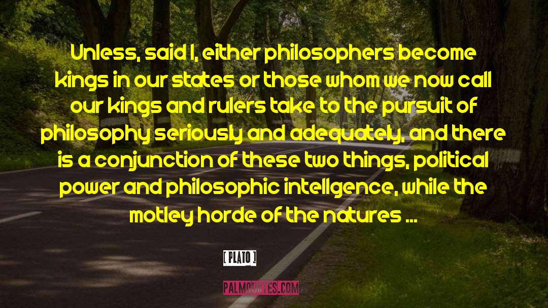 Conjunction quotes by Plato