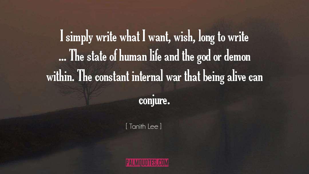 Conjure quotes by Tanith Lee