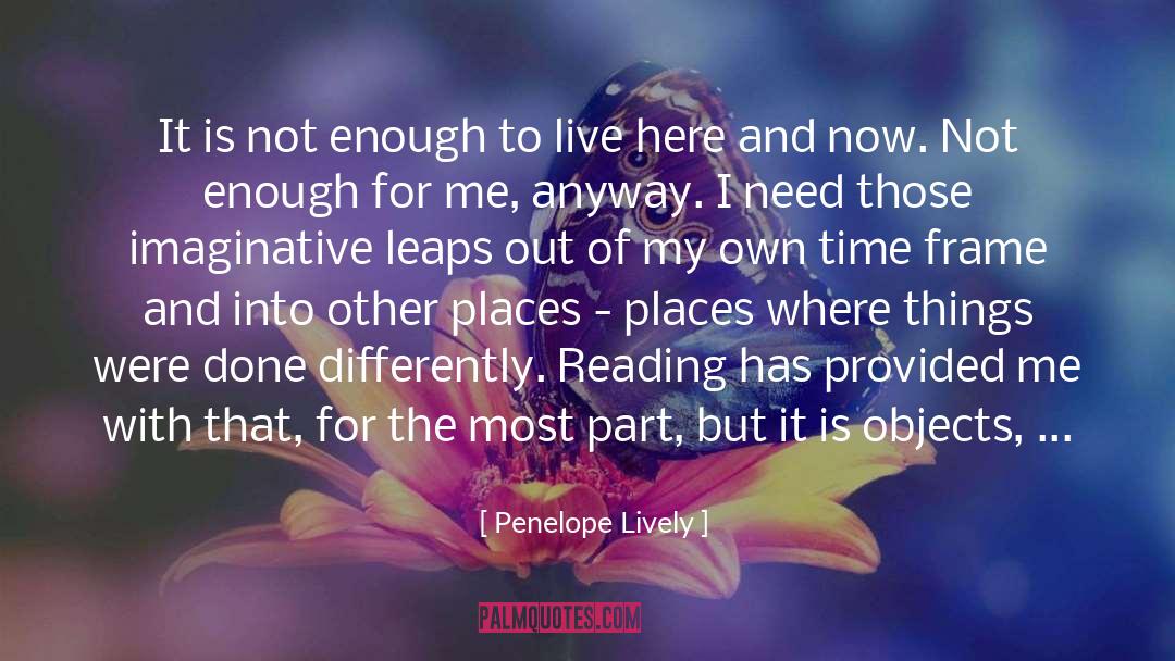 Conjured quotes by Penelope Lively