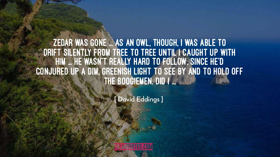 Conjured quotes by David Eddings