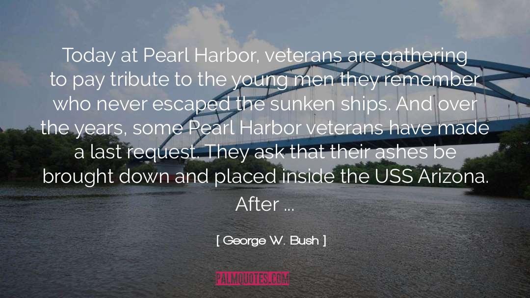 Conmemorativo Tribute quotes by George W. Bush