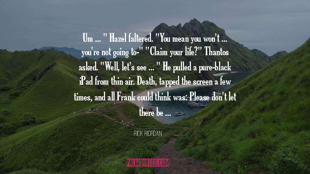 Connealy Black quotes by Rick Riordan