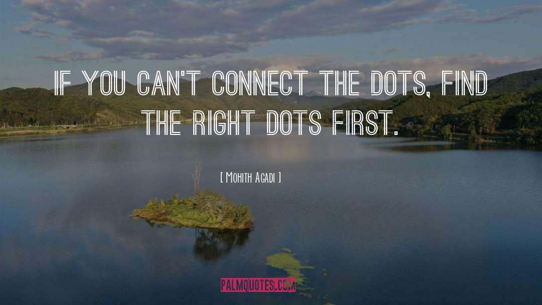 Connect The Dots quotes by Mohith Agadi