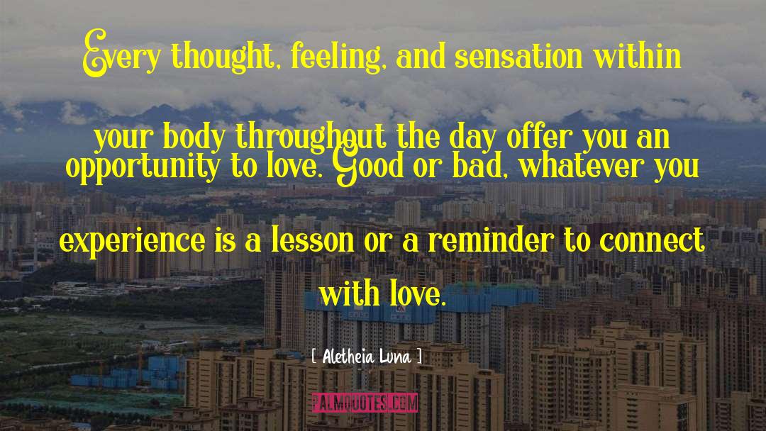 Connect With Love quotes by Aletheia Luna