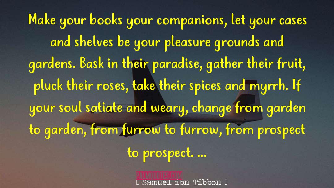 Connect With Your Soul quotes by Samuel Ibn Tibbon